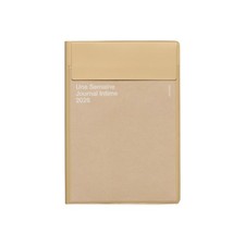 HIGHTIDE Planner 2026 Iris Beige / B6 Weekly Block / Starting October 2025