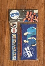 Vintage 1991 ~ BEVERLY HILLS ~ 90210 ~ Luke Perry & Gang ~ Study Kit ~NEW SEALED