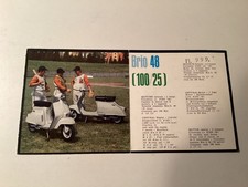 Ducati depliant doppia pagina Brio48/100+50 SL/1 originale 1967 bello raro!