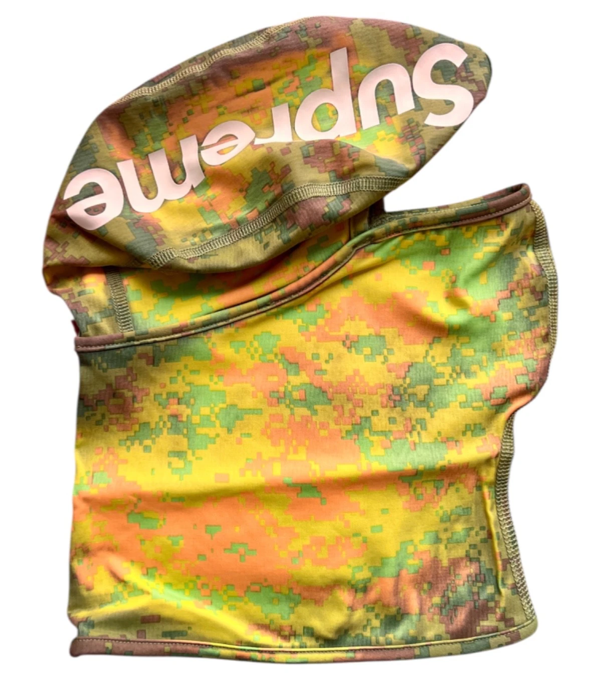 Supreme Heat Reactive Digi Camo Balaclava FW25 Color Change Face Mask Ski Snow