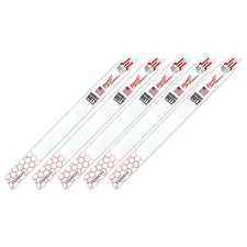 5 Pack Milwaukee 48-00-5794 12" 14 TPI Torch SAWZALL Reciprocating Saw Blades