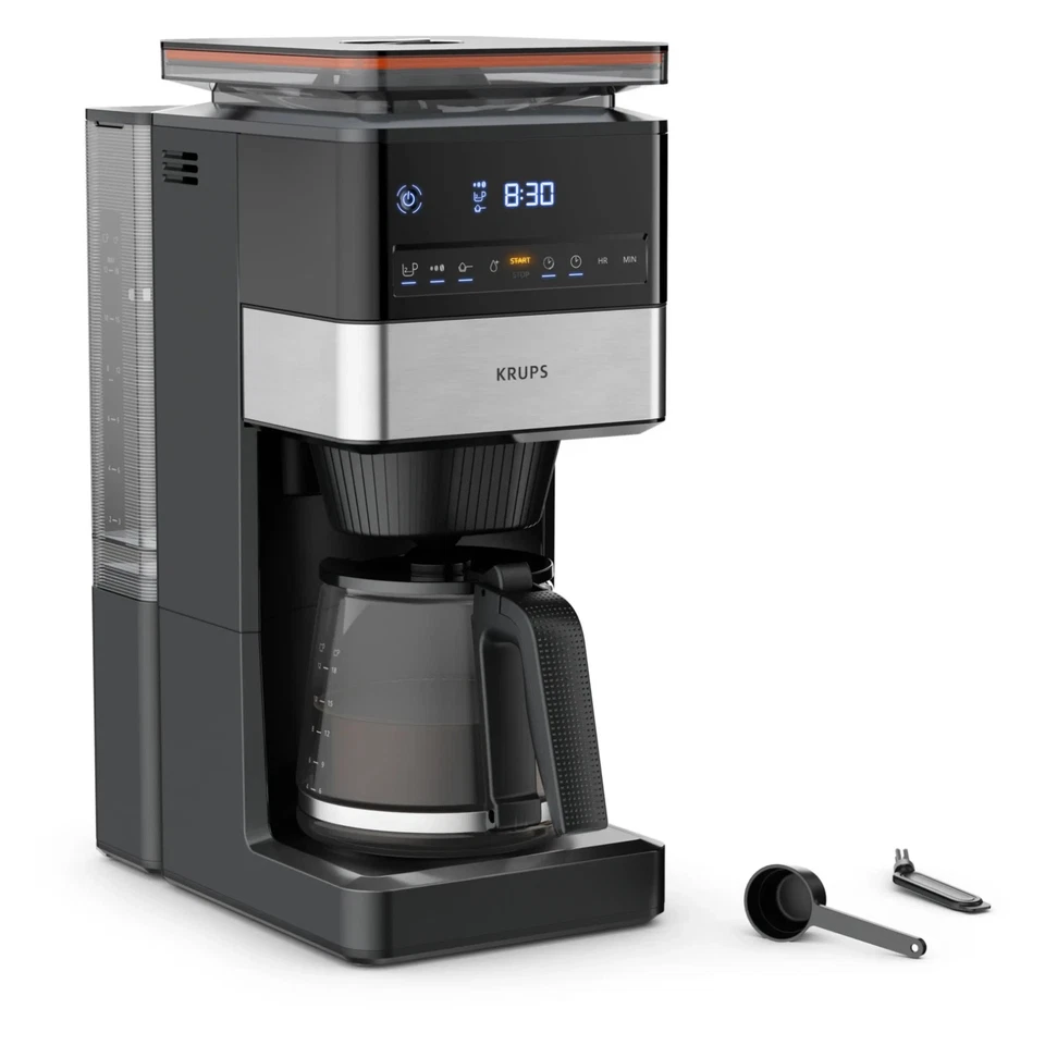 Krups KM8428 Filterkaffeemaschine Kaffeemaschine Grind Aroma XL -
