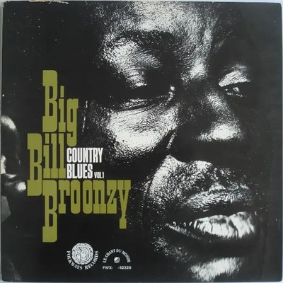Big Bill Broonzy Vol.1 Country Blues Folkways / Le Chant Du Monde Vinyl LP