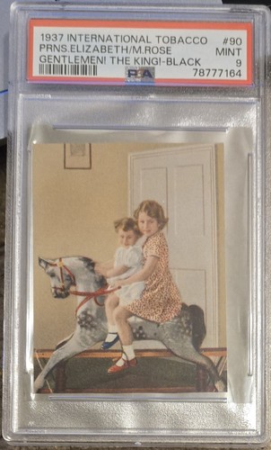 1937 International, Gentleman the King, Princess Elizabeth, PSA 9!  Auction!