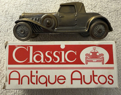 Banthrico Metal Vehicle 1930 Duesenberg Coin Bank 1930 Duesenberg Classic Car