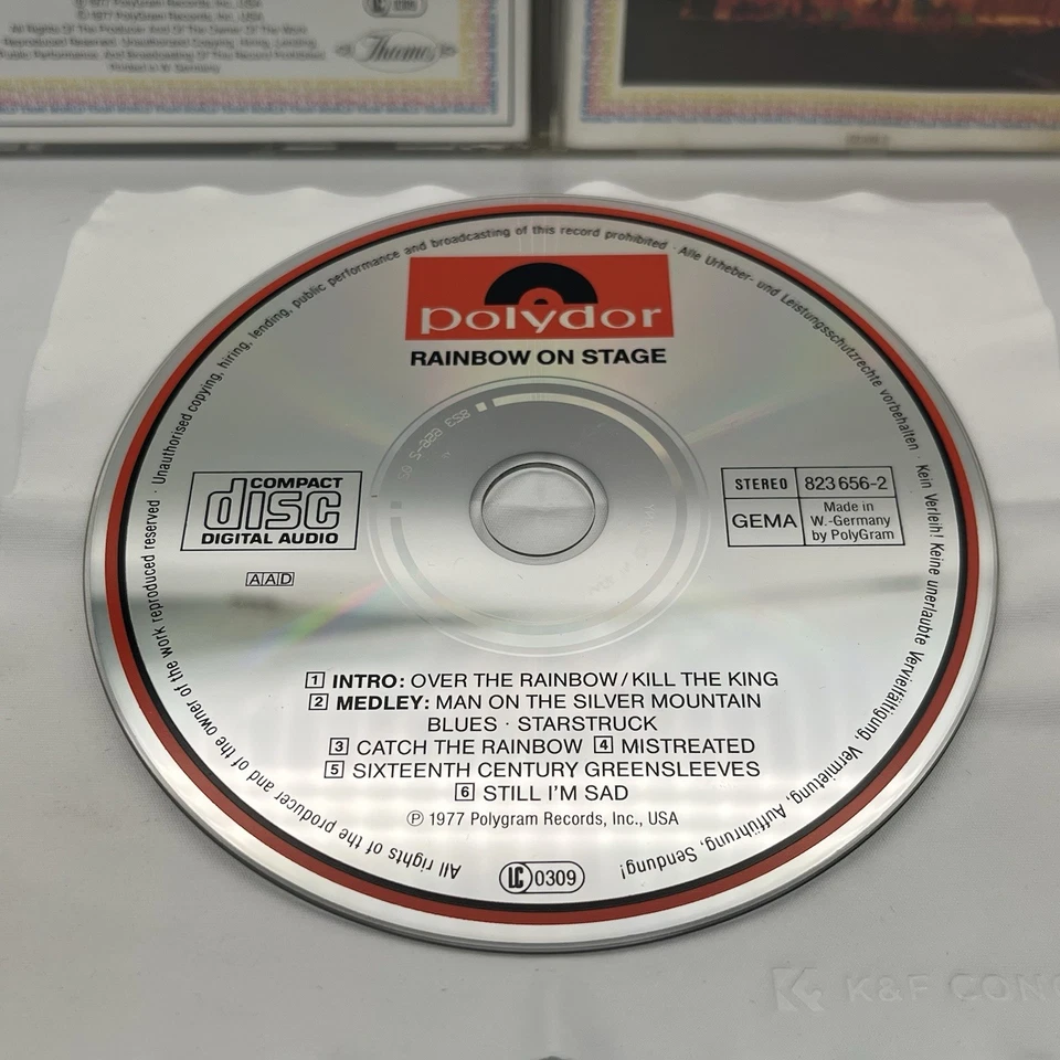 On Stage von Rainbow | CD | West Germany 🟪📀 - Bild 2 von 4