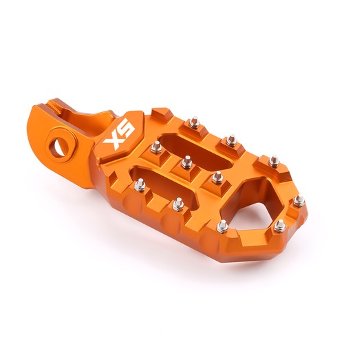 Dirt Bike Footrest Footpegs Pedals Foot Pegs For 85SX 125SX 250 300 450 SX-F/XCF - Picture 13 of 36