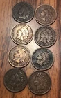 Indian Cents 1889,1904,1902,1906,1905X4 Your Get (8) These Actual Penny’s N145