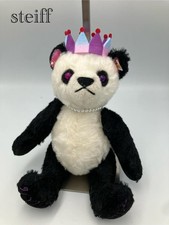 Steiff Fragment Panda Teddy Bear 2022 Japan Limited 679223 26cm Plush No Box
