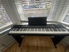 Casio CDP-130 88-Key Weighted Digital Piano Black w/ Stand, Music Stand, Pedal