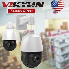 VIKYLIN 360 degree 8MP PTZ 40xzoom IP Camera IR100M POE Tracking Speed Dome Lot
