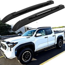 260Lbs Aluminum Roof Rack Rails Cross Bars for 2024 2025 2026 Toyota Tacoma Doub