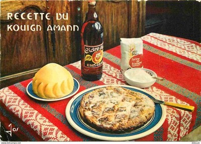 Postcard - Cooking Recipes - Kouign Amann - Gastronomy - CPM - See Sc