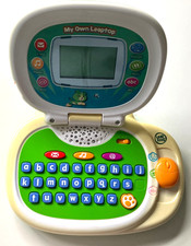 Vintage LeapFrog My Own Laptop - Kids Educational Learning Toy Working See Video