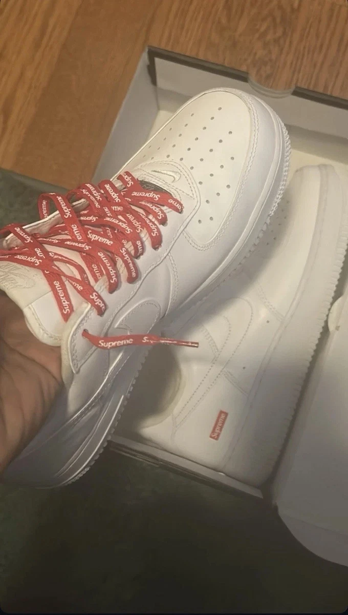 Nike Air Force 1 Supreme White for Sale | Authenticity Guaranteed