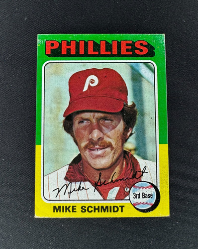 Mike Schmidt #70 1975 Topps Mini card