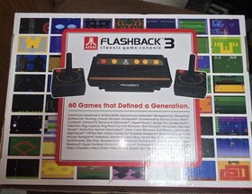 Atari Flashback 3 Classic Game Console 60 Built-in Games 2011 Original Box