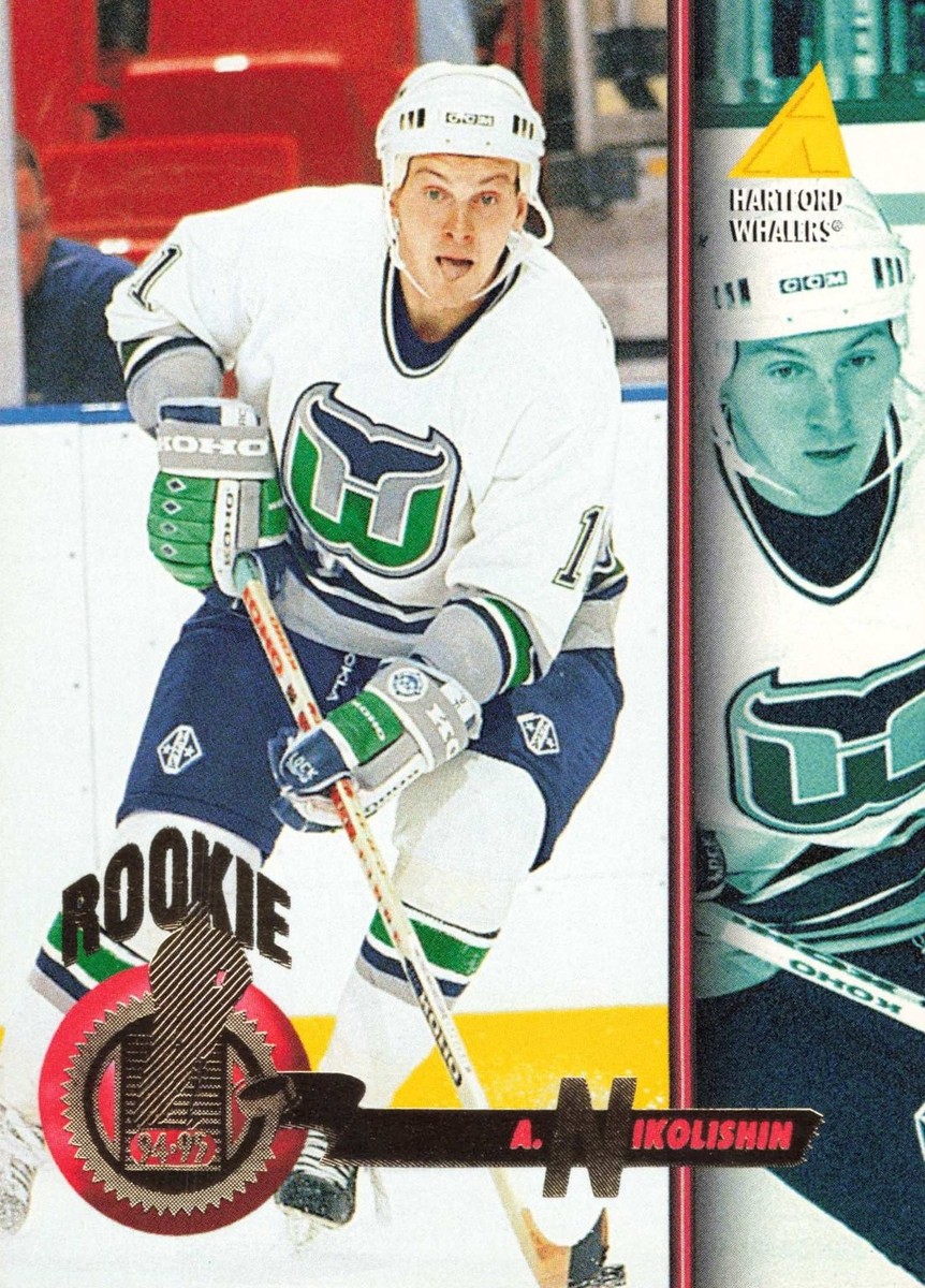 Andrei Nikolishin Hartford Whalers 1995 Pinnacle RC Rookie #487 | eBay