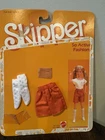 Vintage 1984 Barbie 7979 So Active Fashions Clothing Set Shorts Socks