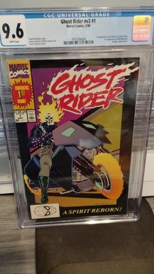 Ghost Rider #v2 #1 Marvel Comics 5/90 CGC Graded 9.6          