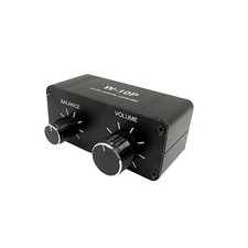 3.5mm Audio Preamplifier Stereo Volume Music Controller Switch Box Amplifier