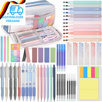 Dazspirit Stationery 61 StüCk SchulzubehöR Mit MäPpchen, 12 Textmarker Pastell,