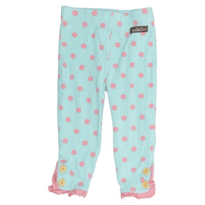 Matilda Jane, Leggings, Größe: 92, Grün/Pink, Baumwolle/Elasthan, Gepunktet #0Un