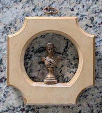 Classic Revival Wall Mount Circa 1960's Ready To Hang