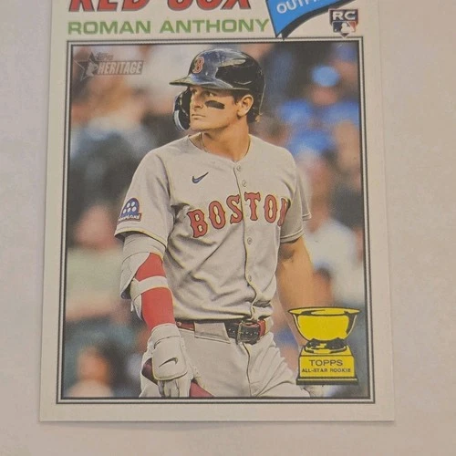 2024 Heritage Roman Anthony Rookie #86 Boston Red Sox Baseball Card