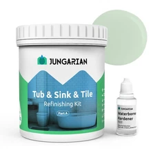 Tub and Tile Refinishing Kit 35oz, Low Odor Countertop Paint, Shower Sink Pai...
