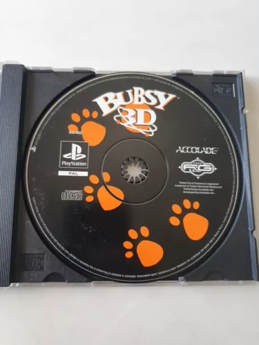 Bubsy 3D PS1 Disc Only. PlayStation 1