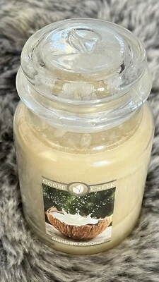 Duftkerze Glas GOOSE CREEK Drenched Coconut - Bild 1 von 3