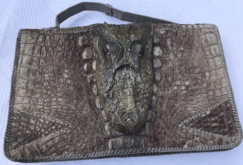 Bolso de Cocodrilo Vintage | eBay