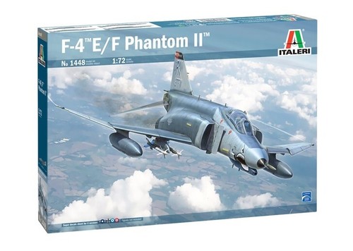 ITALERI, Avion F-4E/F Phantom II à assembler et à peindre, échelle 1/72, ITA... - Photo 5/7