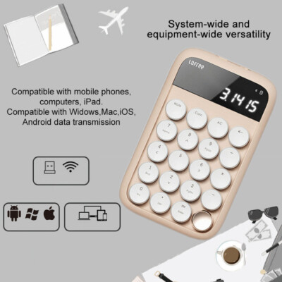 Lofree Bluetooth Digital Keyboard Multi-System Compatible With Smart Calculator