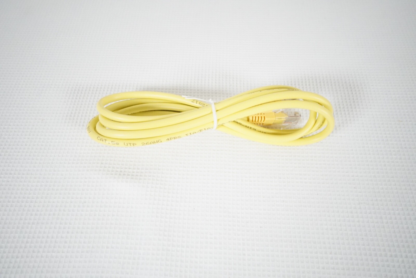 Ethernet Cable 6' FT Feet Cat5e Yellow RJ-45 patch Cable-image
