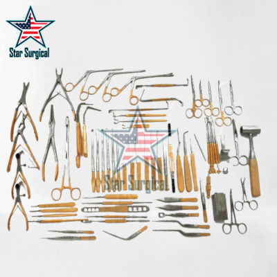 Major Rhinoplasty Instruments Set Of 82 PCS, Nose & Plastic Surgery Instruments