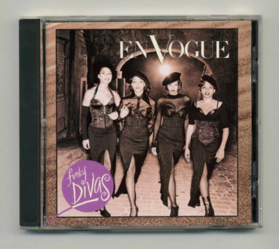 EN VOGUE - Funky Divas / CD / 1992 EASTWEST 7 92121-2