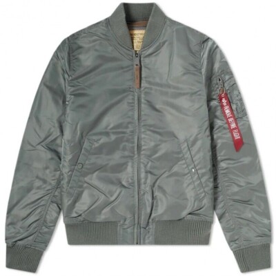 Alpha Industries Classic MA-1 Jacket Vintage Green | eBay
