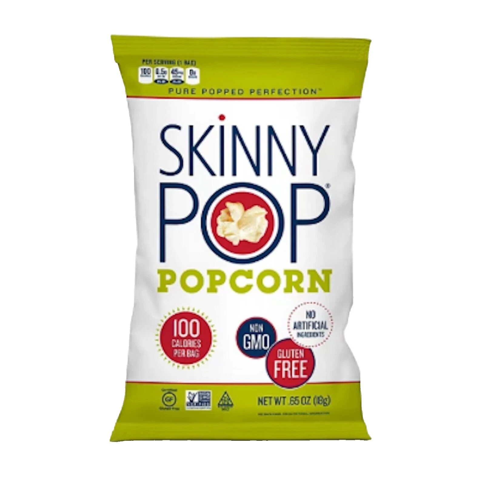 Palomitas de maíz libre de lácteos