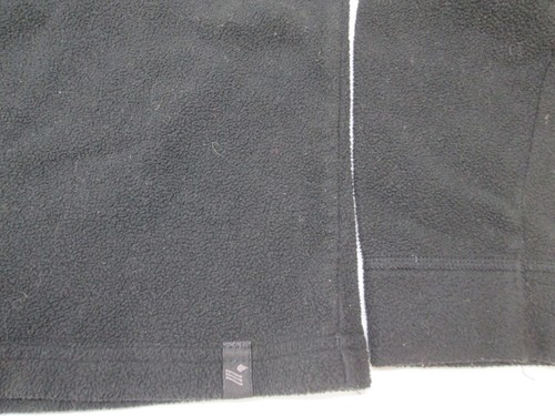 Unbranded Youth Unisex Size M Fleece Shirt Black 1/4 Zip High Neck Long Sleeve - Picture 3 of 3