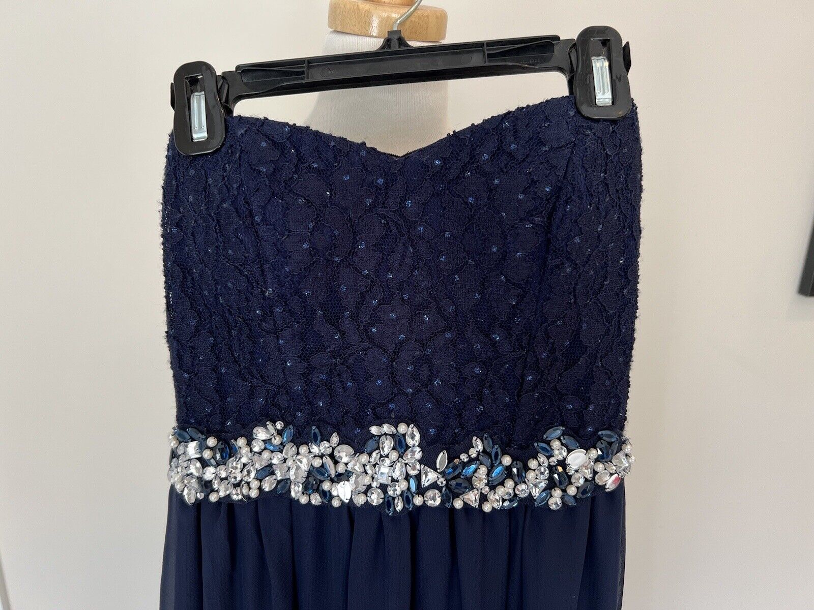 Speechless navy blue prom dress full lenght gown … - image 1