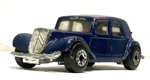 Vintage Matchbox Citroen 15 CV  MB124-- 1986 Matchbox 1:75 series 44/75