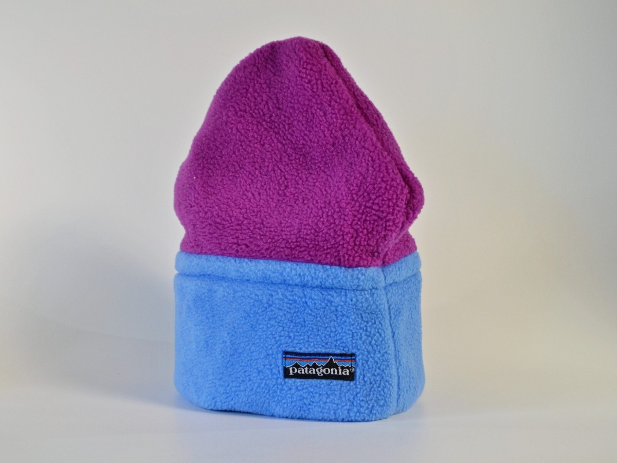 Patagonia Synchilla Fleece Beanie Hat 1998 Patagonia Printed Synchilla Fleece Hat, Saltillo: Burnt  main image 3