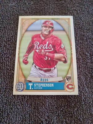 2021 Topps Gypsy Queen Tyler Stephenson Cincinnati Reds Rookie Card #296