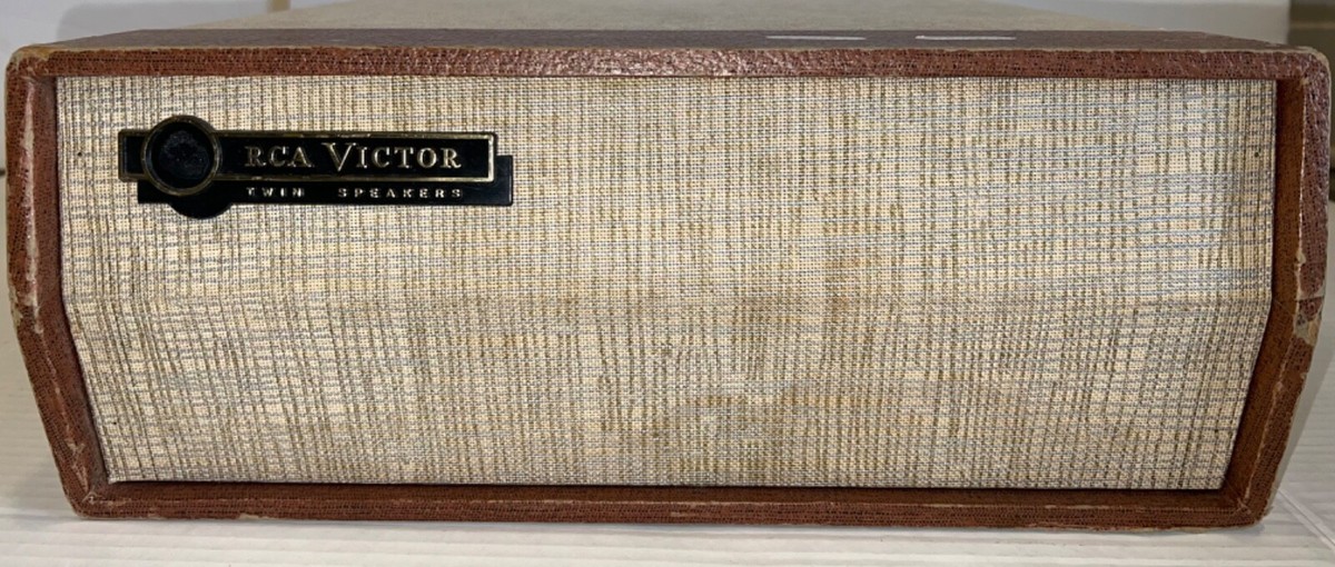 Vintage RCA Victor His Master Voice Record Player turntable 45