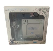Tatty Ted Me To You 21st Birthday Gift Set Signature Collection Champagne Flute