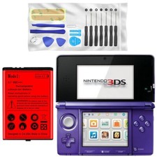 Large Capacity 1650mAh Battery Screwdriver Tool Set for Nintendo 3DS CTR-001 USA