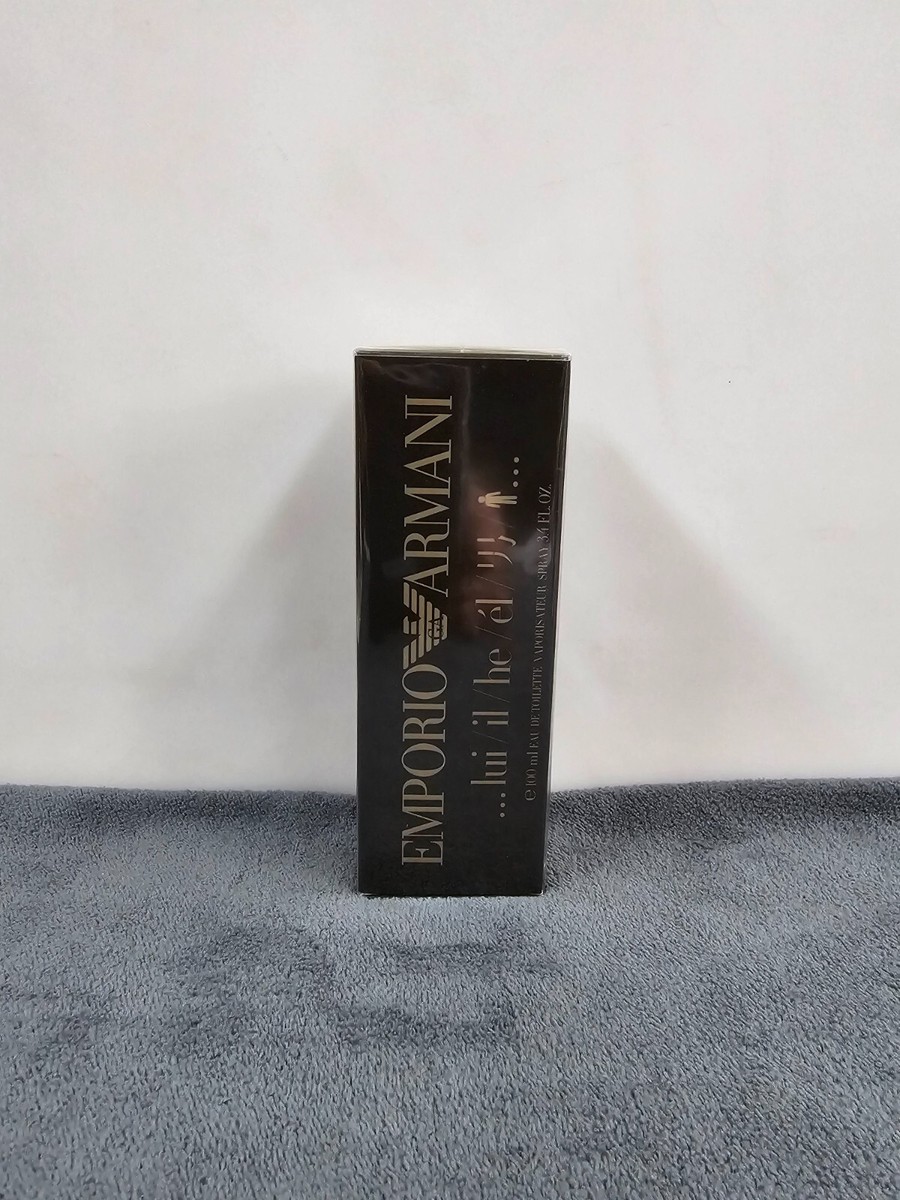 Emporio Armani He by Giorgio Armani for men EDT 3.4 oz - 100 ml