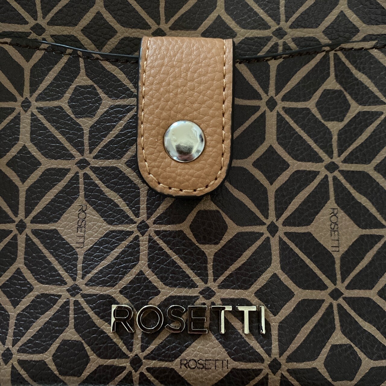 Rosetti Brown and Black Patterned Mini Leather Sh… - image 2